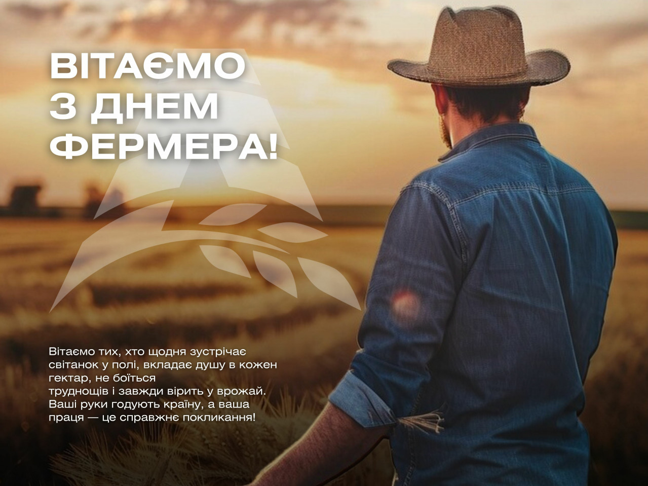 С Днем фермера: спасибо за каждый колос! С Днем фермера: спасибо за каждый колос!