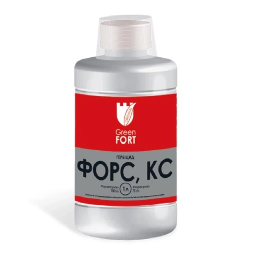 Гербицид Гринфорт ФОРС (флуметсулам 100г/л + флорасулам, 75 г/л) от производителя Гринфорт Гербицид Гринфорт ФОРС (флуметсулам 100г/л + флорасулам, 75 г/л) от поставщика Аграрная Платформа