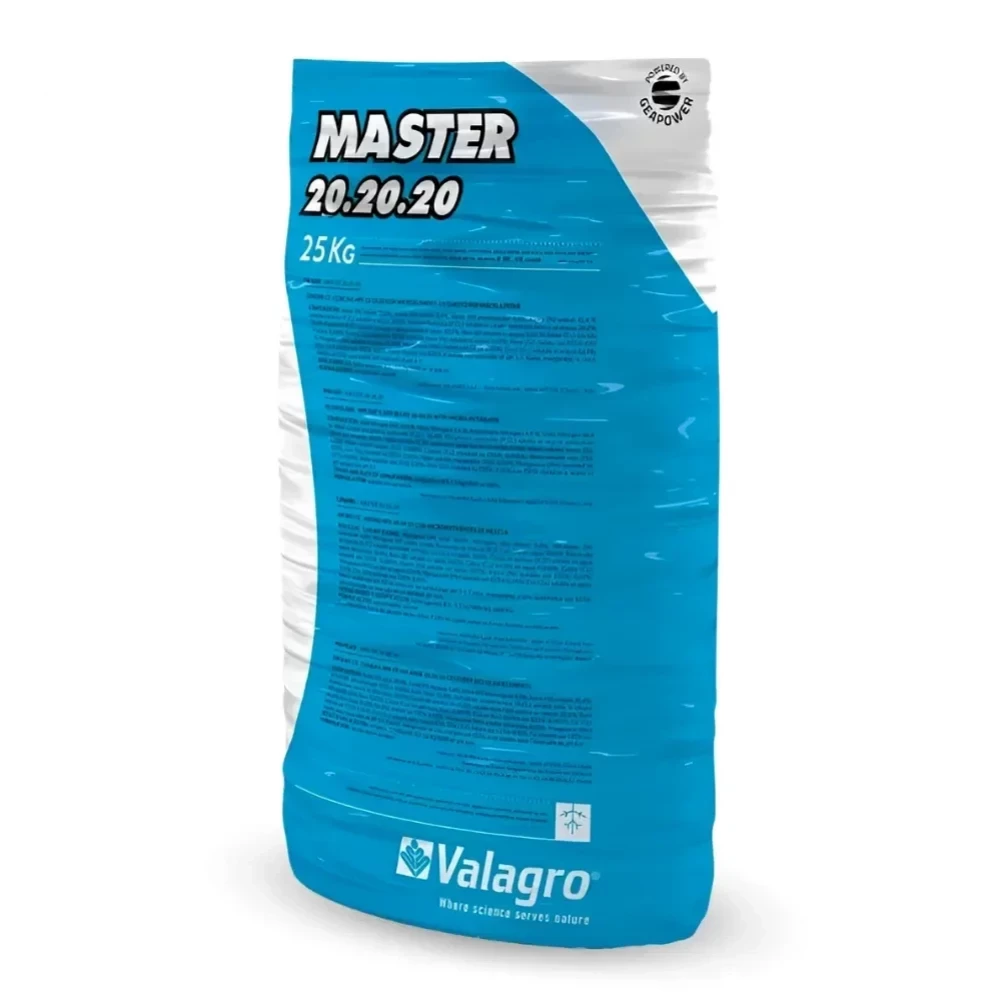 Микроудобрение Master (20+20+20) от производителя Valagro (Валагро) Микроудобрение Master (20+20+20) от поставщика Аграрная Платформа