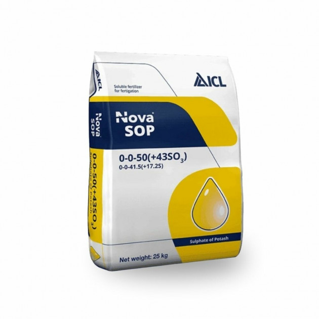 Мінеральне добриво сульфат калію Nova Sop 0-0-53 + 44SO₃